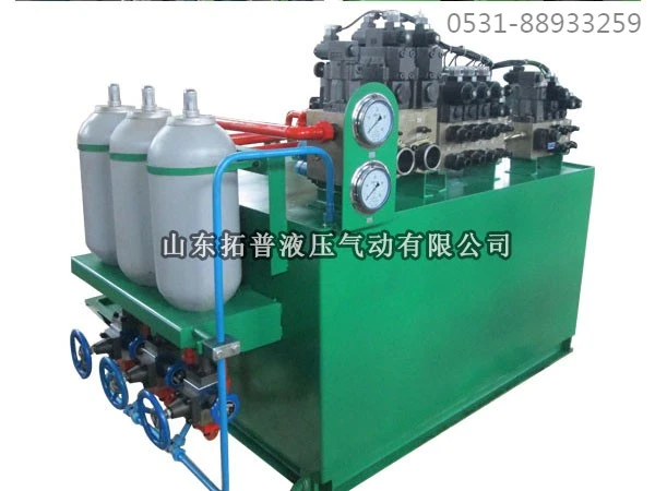 Flat Vulcanizing Tension Machine Hydraulic System factory