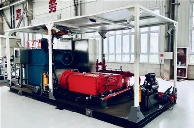 Electric Drive Fracturing Skid