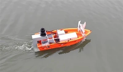 Unmanned Water Quality Testing Vessel